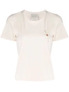 Forte Forte My T Shirt Embroidered-motif T-shirt In Neutrals