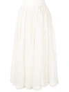 ZIMMERMANN SUPER EIGHT BUTTERFLY-LACE MIDI SKIRT