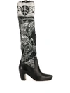LANVIN “SAINT GEORGE AND THE DRAGON” PRINT BOOTS