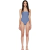 LIDO BLUE SEDICI BANDEAU ONE-PIECE SWIMSUIT