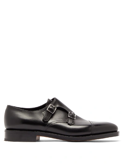 John Lobb William Formal Leather Shoes In Black
