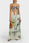 AGUA BENDITA Tropic Printed Maxi Skirt