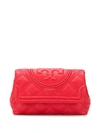 TORY BURCH TORY BURCH WOMEN'S RED LEATHER POUCH,59690612 UNI