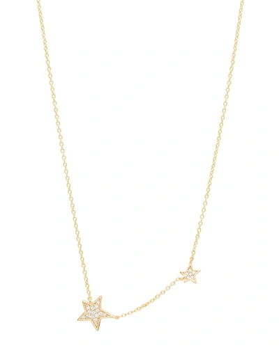 Gorjana Super Star Shimmer Necklace, 17.25 In Gold