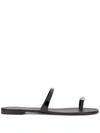 Giuseppe Zanotti Crystal-embellished Sandals In Black