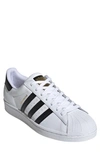 Adidas Originals Superstar Sneaker In Bianco