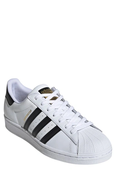 Adidas Originals White Superstar Sneakers In Bianco