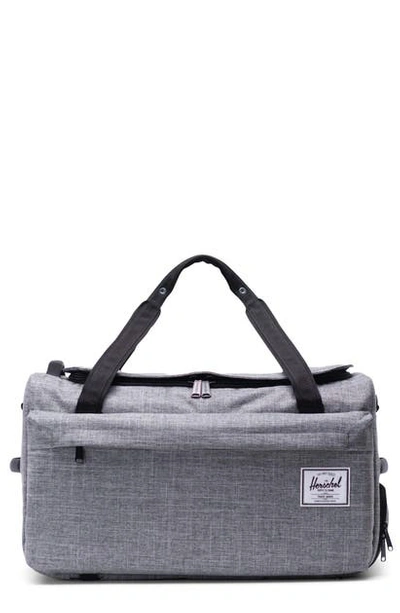 Herschel Supply Co Outfitter 50-liter Duffle Bag In Raven
