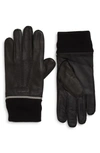 TED BAKER LEATHER GLOVES,MXO-QUIRK-XC9M