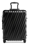 Tumi Wheeled Luggages 19 Degree Aluminum 31l Aluminum In Matte Black