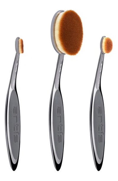 Artis Elite 3-piece Brush Set In Smoke