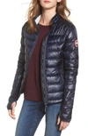 Canada Goose Hybridge Lite Down Jacket In Admiral Blue/ Black