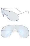 KENZO 141MM SHIELD SUNGLASSES,KZ40031UW0001E