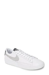 Nike Blazer Low Se Sneaker In White/ Silver/ Dark Grey