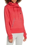 Aviator Nation Ninja Hoodie In Neon Red