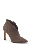 Vince Camuto Sestrind Bootie In Starlight Grey Suede