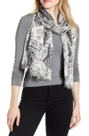 ALLSAINTS WE ARE ALL SAINTS OBLONG MODAL SCARF,AS100292