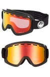 DRAGON D1 OTG SNOW GOGGLES WITH BONUS LENS,DR D1OTG BONUS PLUS