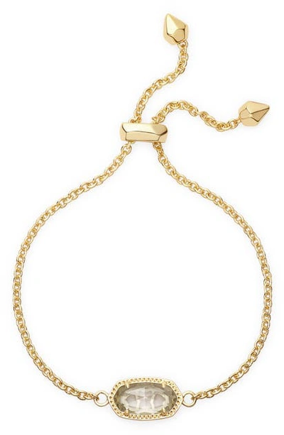 Kendra Scott Elaina Birthstone Bracelet In April/ Clear