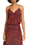 ALICE AND OLIVIA CONTESSA SILK CAMISOLE,CC912P76014