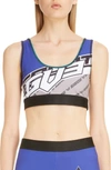 GIVENCHY LOGO SPORTS BRA,BW60HS30E8