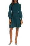 ELIZA J FIT & FLARE SWEATER DRESS,EJ0M4367