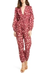 ULLA JOHNSON DELPHINE FLORAL JUMPSUIT,PS200411