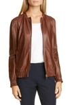 LAFAYETTE 148 RYLAN LEATHER JACKET,MJBW8R-L203