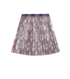 GUCCI PLEATED BROCADE SKIRT,P00440845