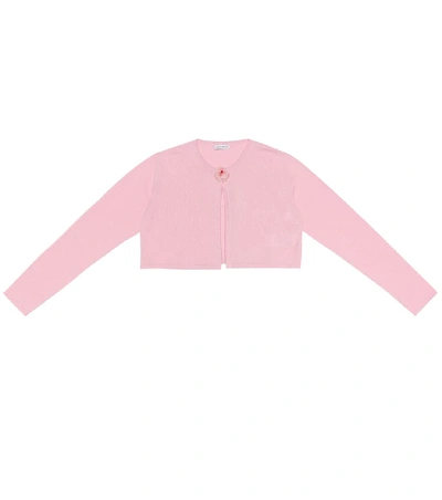 Dolce & Gabbana Kids' Cashmere Cardigan In Pink