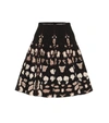 ALAÏA HIGH-RISE STRETCH-KNIT SKIRT,P00423814