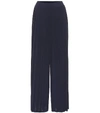 ALAÏA HIGH-RISE STRETCH-KNIT PANTS,P00423824