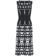 ALAÏA STRETCH-KNIT DRESS,P00423831