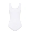 Alaïa Stretch-knit Bodysuit In White