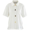 REJINA PYO NICO SHIRT,C254/SATIN/IVORY