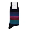 PAUL SMITH GRADIENT STRIPE SOCKS,14970592