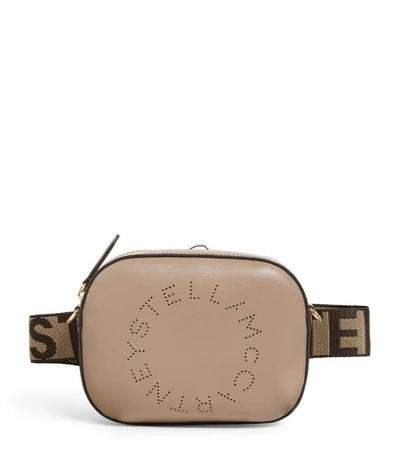 Stella Mccartney Mini Stella Logo Camera Bag In Pink