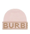BURBERRY CASHMERE KNIT HAT,15099696