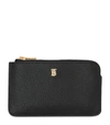 BURBERRY MONOGRAM LEATHER ZIP COIN PURSE,14951635