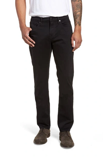 Frame L'homme Slim Fit Chino Pants In Noir