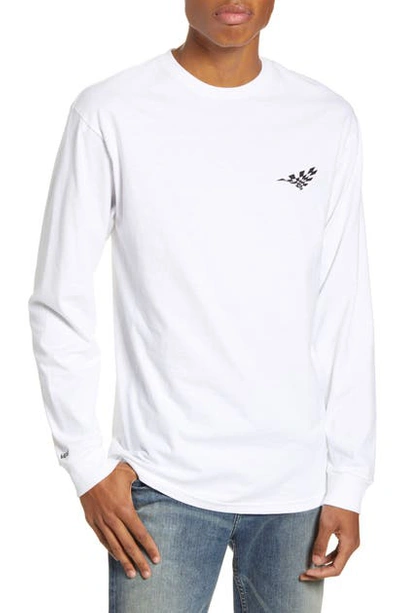 Vans Desert Trip Long Sleeve T-shirt In White