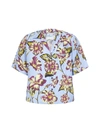 PRADA PRADA FLORAL PRINT SHIRT