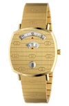 Gucci Grip Bracelet Watch, 35mm In Gold