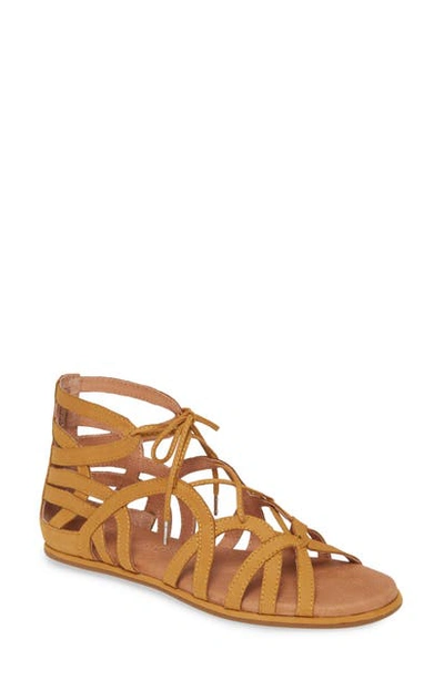 Gentle Souls By Kenneth Cole 'break My Heart 3' Cage Sandal In Honey Leather