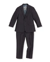 Appaman Boys' Two-piece Mod Suit, Vintage Black, 2t-14 In Black