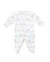 KISSY KISSY NOAH'S ARK PRINTED FOOTIE PAJAMAS,PROD141610276