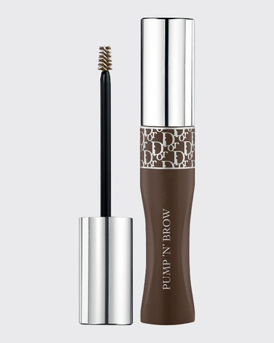 Dior Show Pump N Brow Squeezable Brow Mascara In Dark Brown