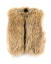 FABULOUS FURS KID'S FASHION FAUX FUR VEST,PROD150480525