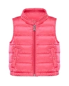 MONCLER GIRL'S AMAURY QUILTED VEST,PROD152330135