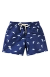 OAS SHARK SWIM TRUNKS,01-5001-24